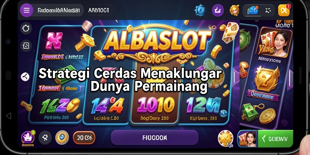 Screenshot gameplay ALBASLOT menampilkan pertarungan strategi yang mendebarkan.