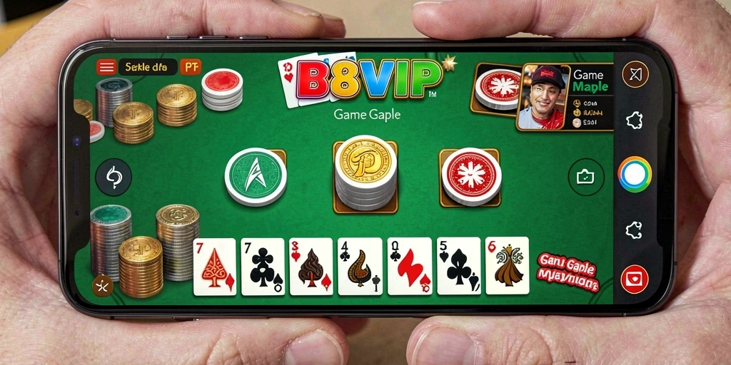 Gambaran gameplay seru dalam B8VIP dengan pemain yang aktif.