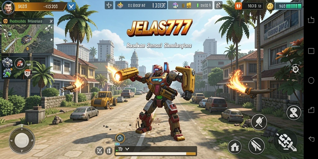 Tangkapan layar utama JELAS777 dengan gameplay Simulation yang mengasyikkan.