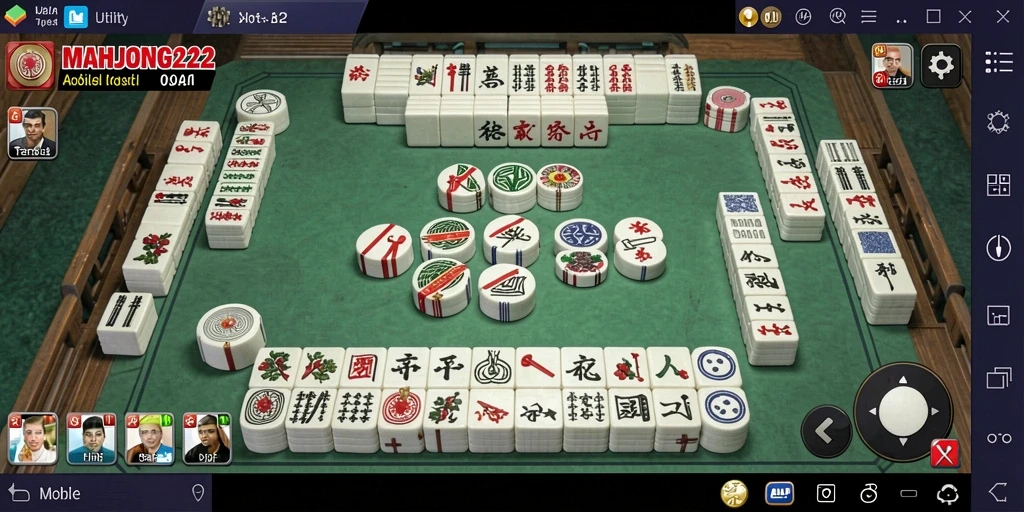 Tampilan gameplay MAHJONG222 yang menarik dan menantang.