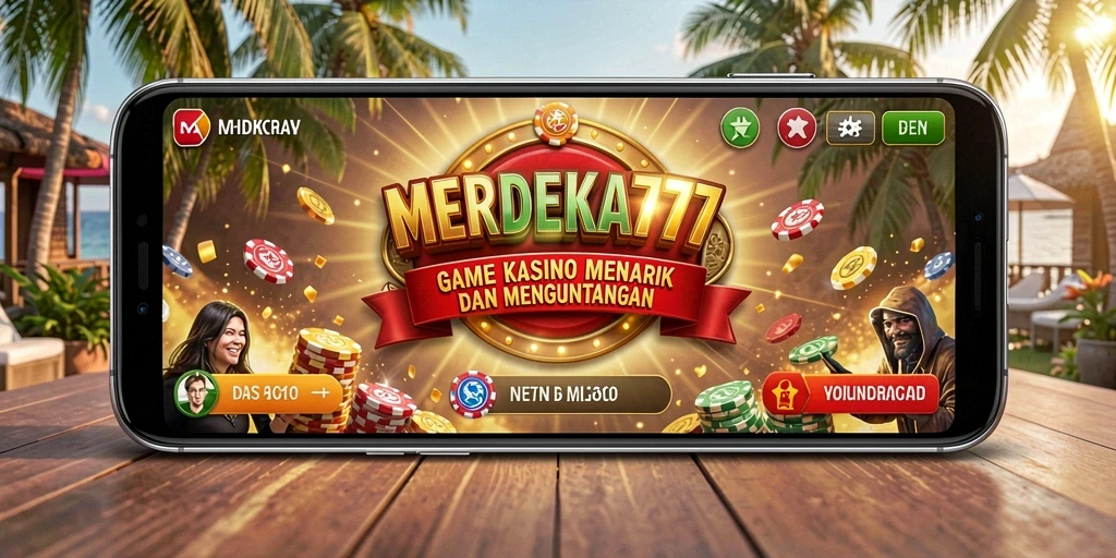 Screenshot gameplay MERDEKA777 menunjukkan keseruan bermain Kasino.