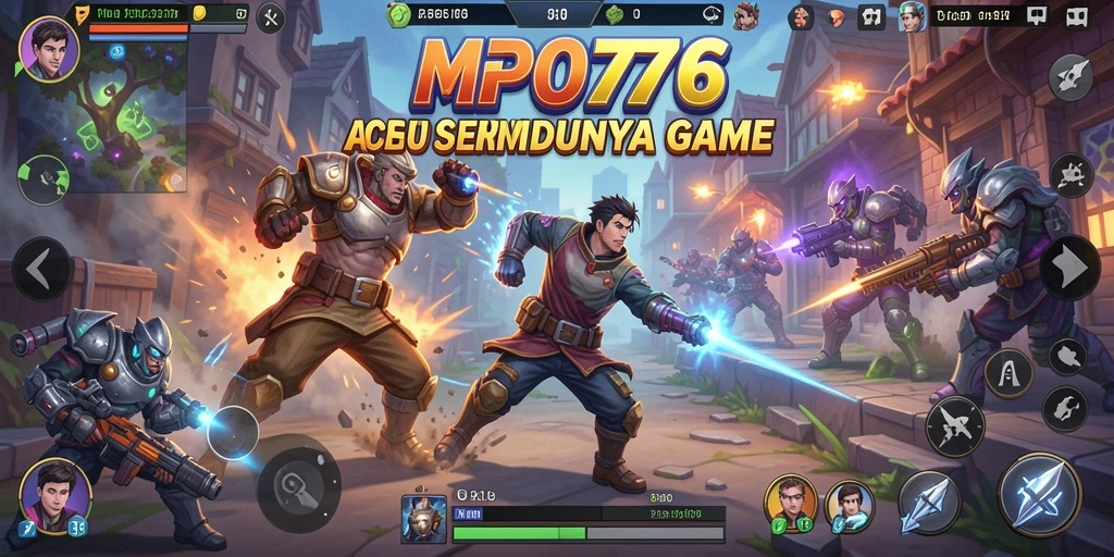 Tampilan gameplay seru dan mendebarkan dari MPO76.