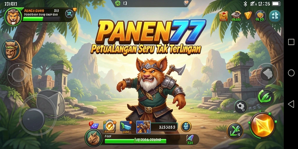 Tampilan gameplay petualangan seru dari PANEN77 yang menantang.