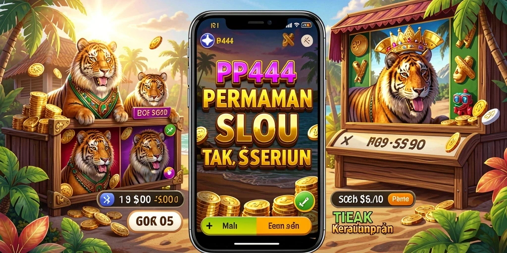 Screenshot gameplay PP444 yang menunjukkan keseruan bermain Slot.