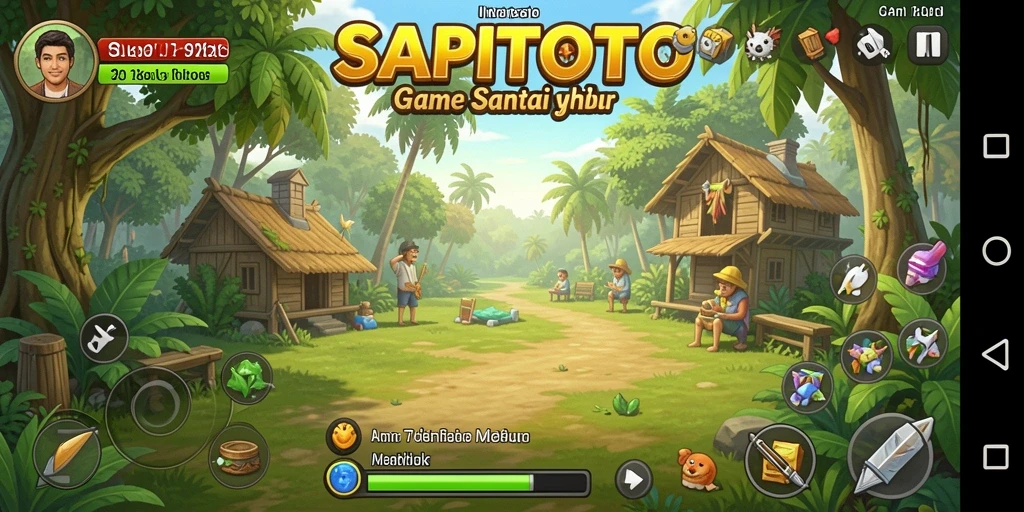 Screenshot gameplay SAPITOTO yang menunjukkan keseruan bermain.