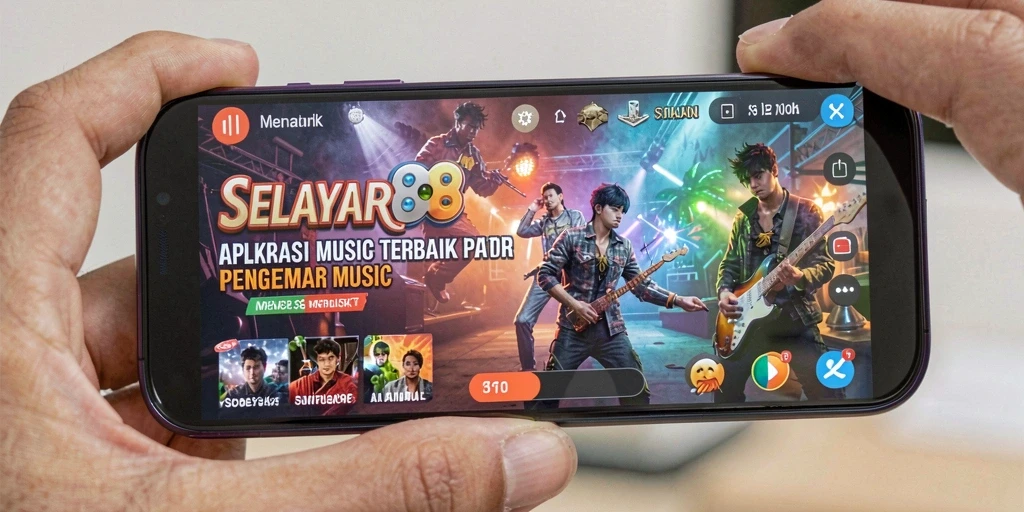 Tampilan gameplay interaktif SELAYAR88 dalam menyajikan musik dengan kualitas tinggi.