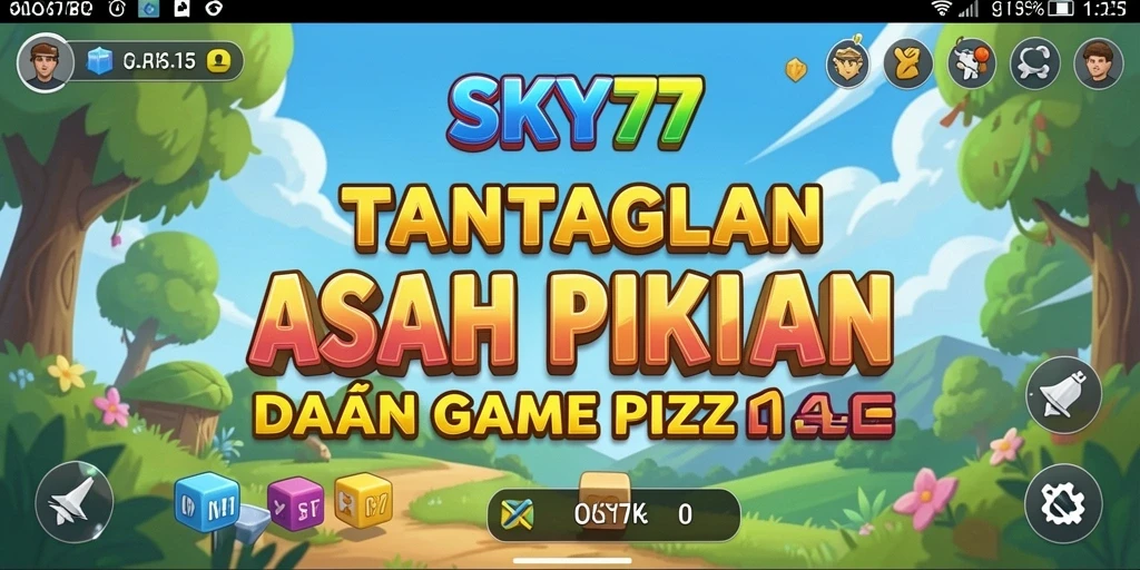 Tampilan screenshot utama <strong>SKY77</strong> menampilkan gameplay Puzzle yang menarik.