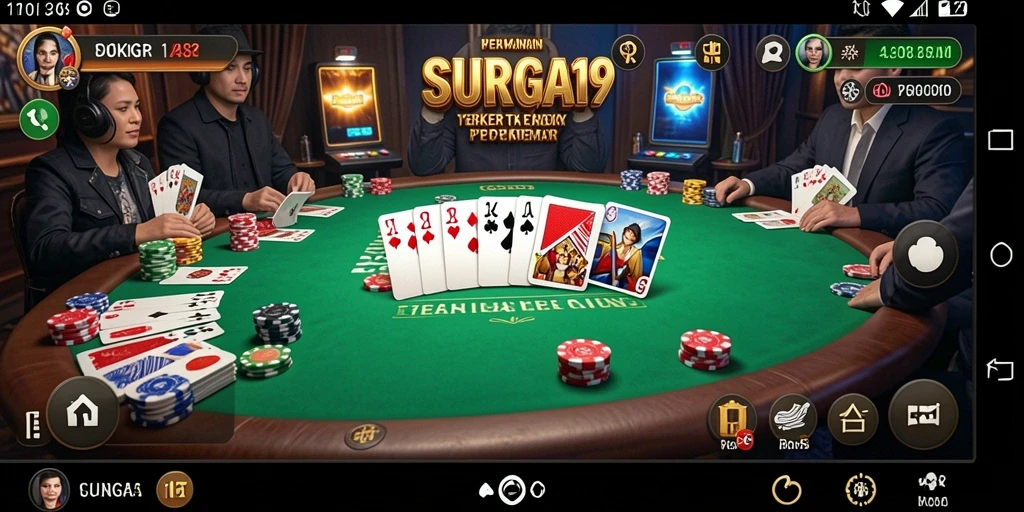 Tampilan gameplay SURGA19 yang seru dan interaktif.