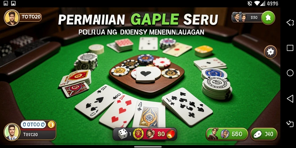 Tangkapan layar utama gameplay TOTO20 yang menarik dan interaktif.