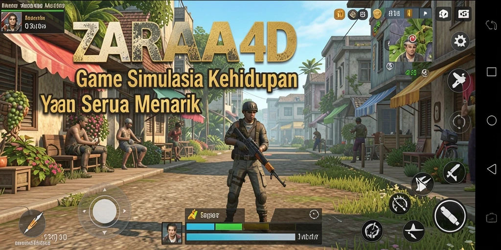 Gameplay ZARA4D yang interaktif dan penuh warna.